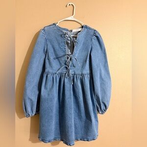 Light Blue Denim Dress
